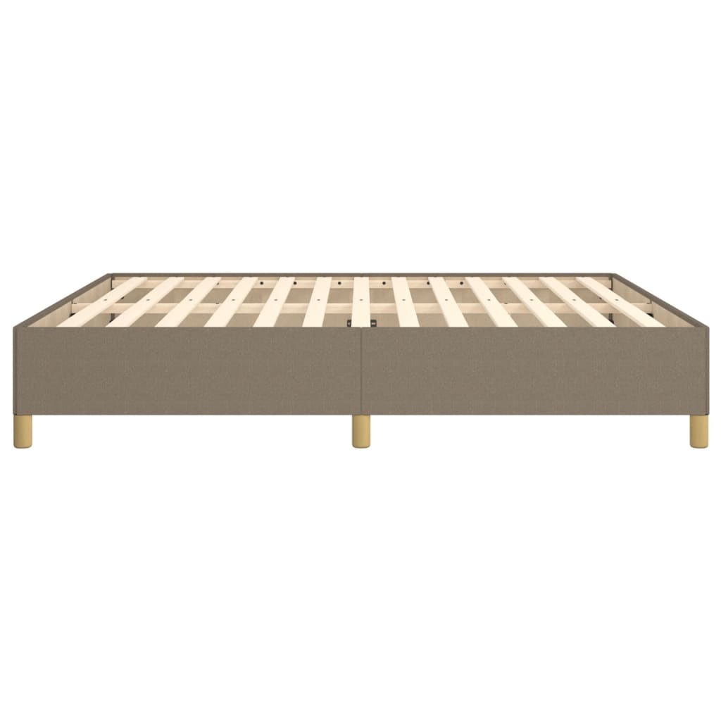 Struttura Letto a Rete a Molle Tortora 160x200 cm in Tessuto | homemem39
