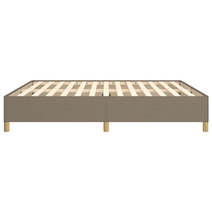 Struttura Letto a Rete a Molle Tortora 160x200 cm in Tessuto | homemem39