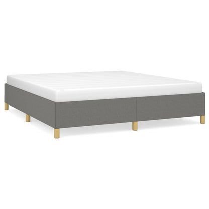 Struttura Letto a Rete a Molle Grigio Scuro 180x200 cm Tessuto | homemem39