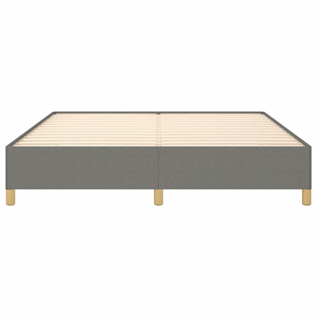 Struttura Letto a Rete a Molle Grigio Scuro 180x200 cm Tessuto | homemem39