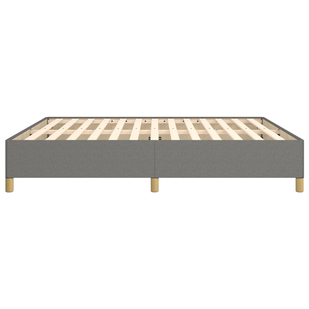 Struttura Letto a Rete a Molle Grigio Scuro 180x200 cm Tessuto | homemem39