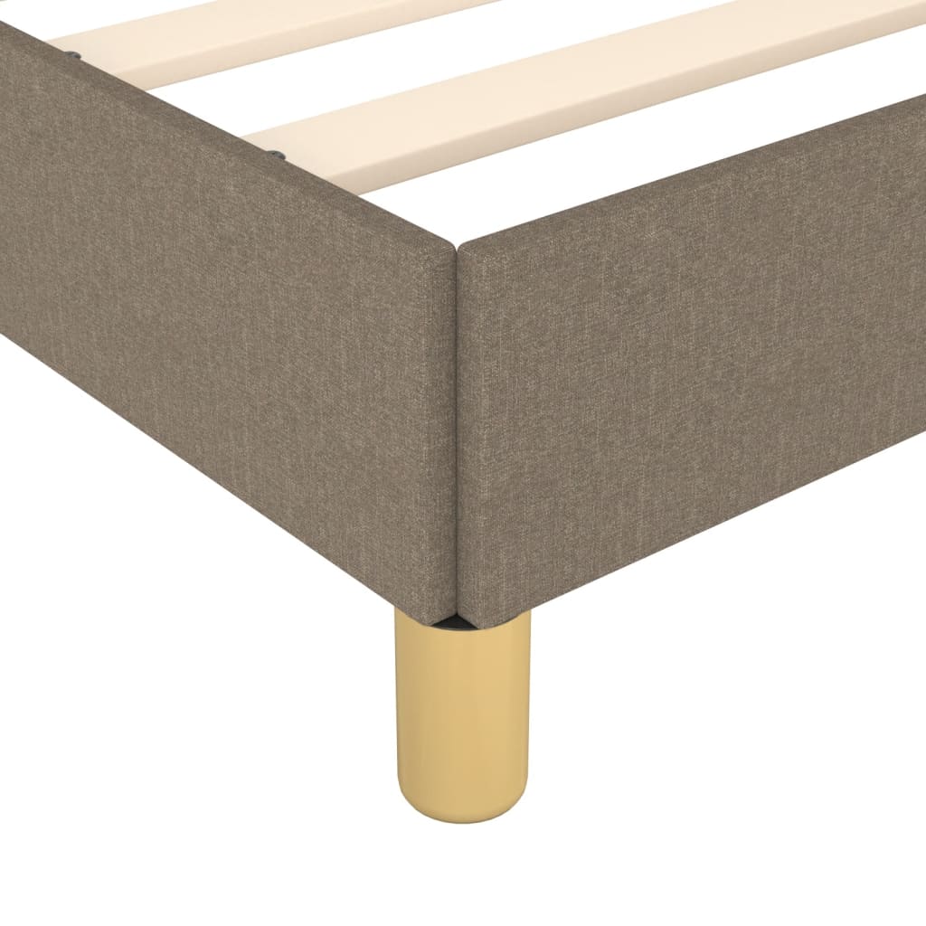 Struttura Letto a Rete a Molle Tortora 180x200 cm in Tessuto | homemem39