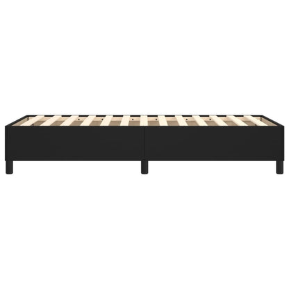 Struttura Letto a Rete a Molle Nero 90x200 cm in Similpelle | homemem39
