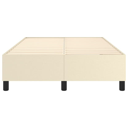 Struttura Letto a Rete a Molle Crema 120x200 cm in Similpelle - homemem39