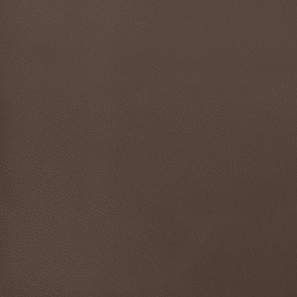 Struttura Letto a Rete a Molle Marrone 180x200 cm in Similpelle - homemem39