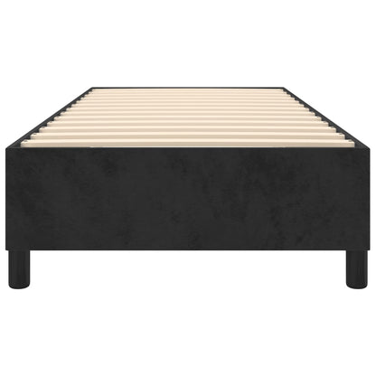 Struttura Letto a Rete a Molle Nero 80x200 cm in Velluto - homemem39