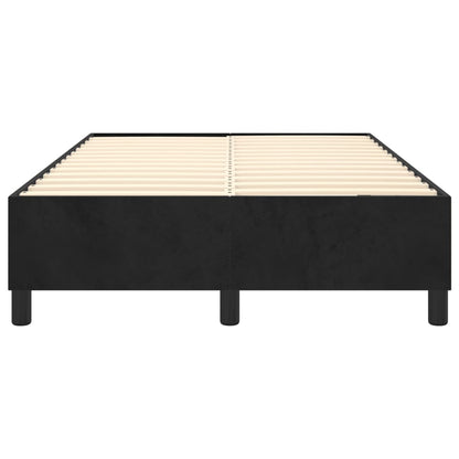 Struttura Letto a Rete a Molle Nero 120x200 cm Velluto - homemem39