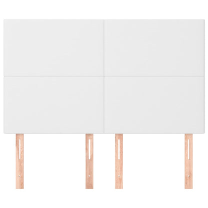 Testiere 4 pz Bianche 72x5x78/88 cm in Similpelle - homemem39