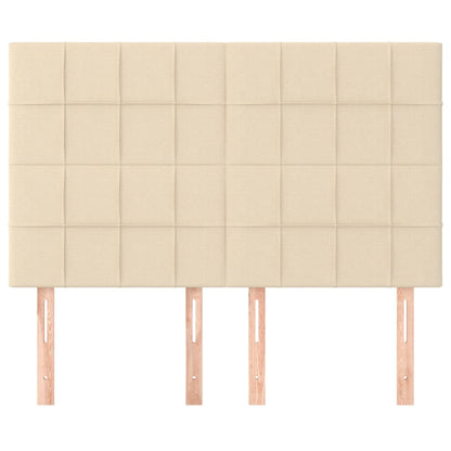 Testiere 4 pz Crema 72x5x78/88 cm in Tessuto - homemem39