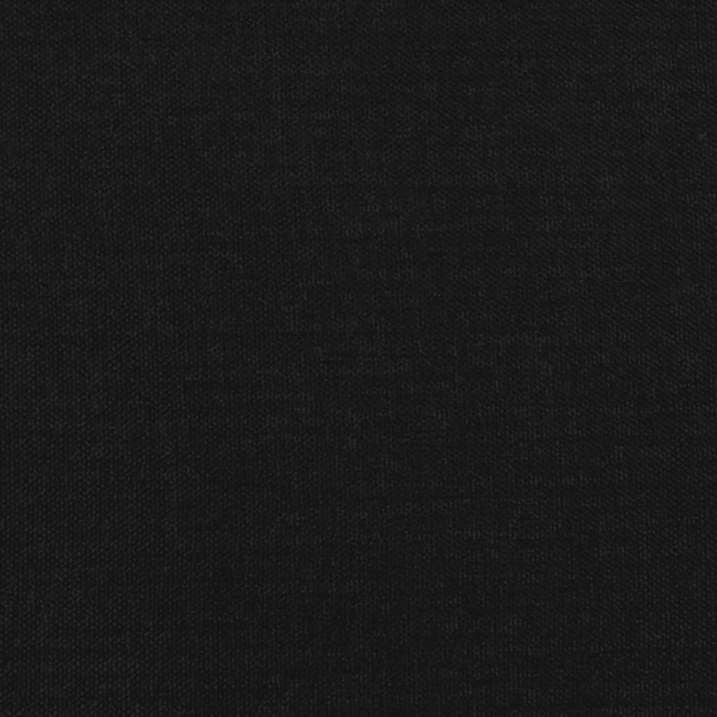 Testiera Nera 100x5x118/128 cm Tessuto | homemem39