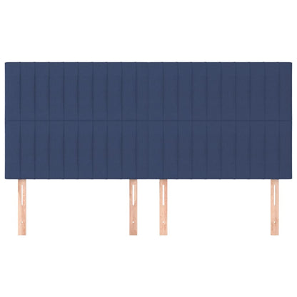 Testiera Blu 180x5x118/128 cm Tessuto | homemem39