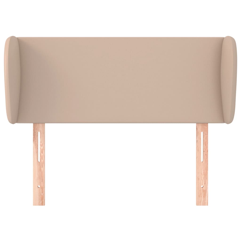 Testiera ad Orecchio Cappuccino 83x23x78/88 cm in Similpelle