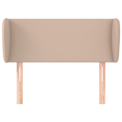 Testiera ad Orecchio Cappuccino 93x23x78/88 cm in Similpelle - homemem39