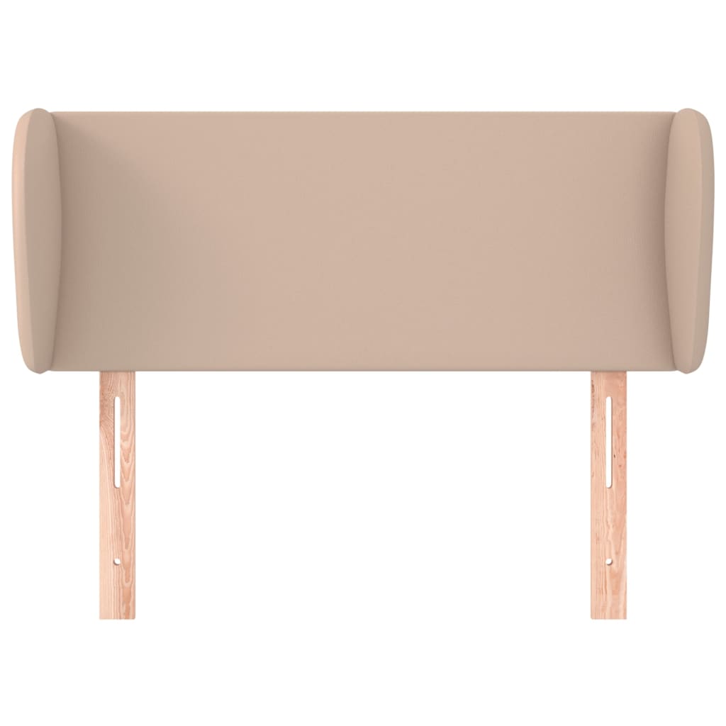 Testiera ad Orecchio Cappuccino 103x23x78/88 cm in Similpelle