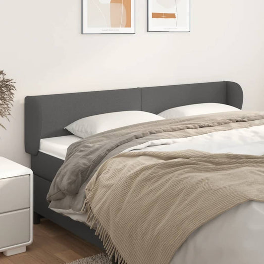 Testiera ad Orecchio Grigio 163x23x78/88 cm in Similpelle | homemem39