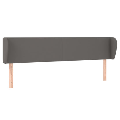 Testiera ad Orecchio Grigio 183x23x78/88 cm in Similpelle | homemem39