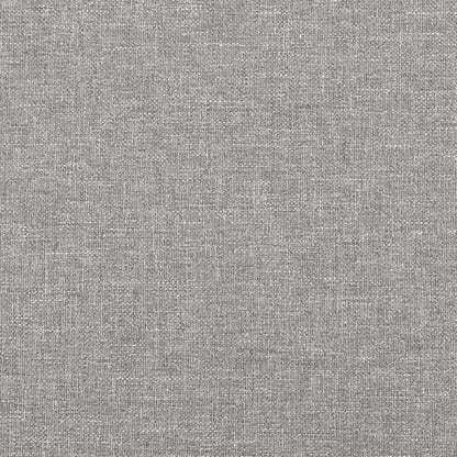 Testiera ad Orecchio Grigio Scuro 83x23x78/88 cm in Tessuto - homemem39