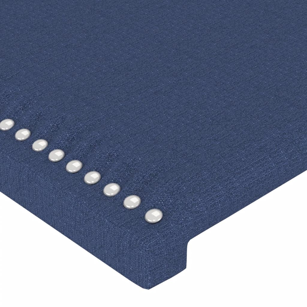 Testiera ad Orecchio Blu 183x23x78/88 cm in Tessuto | homemem39