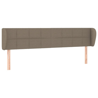 Testiera ad Orecchio Tortora 183x23x78/88 cm in Tessuto | homemem39