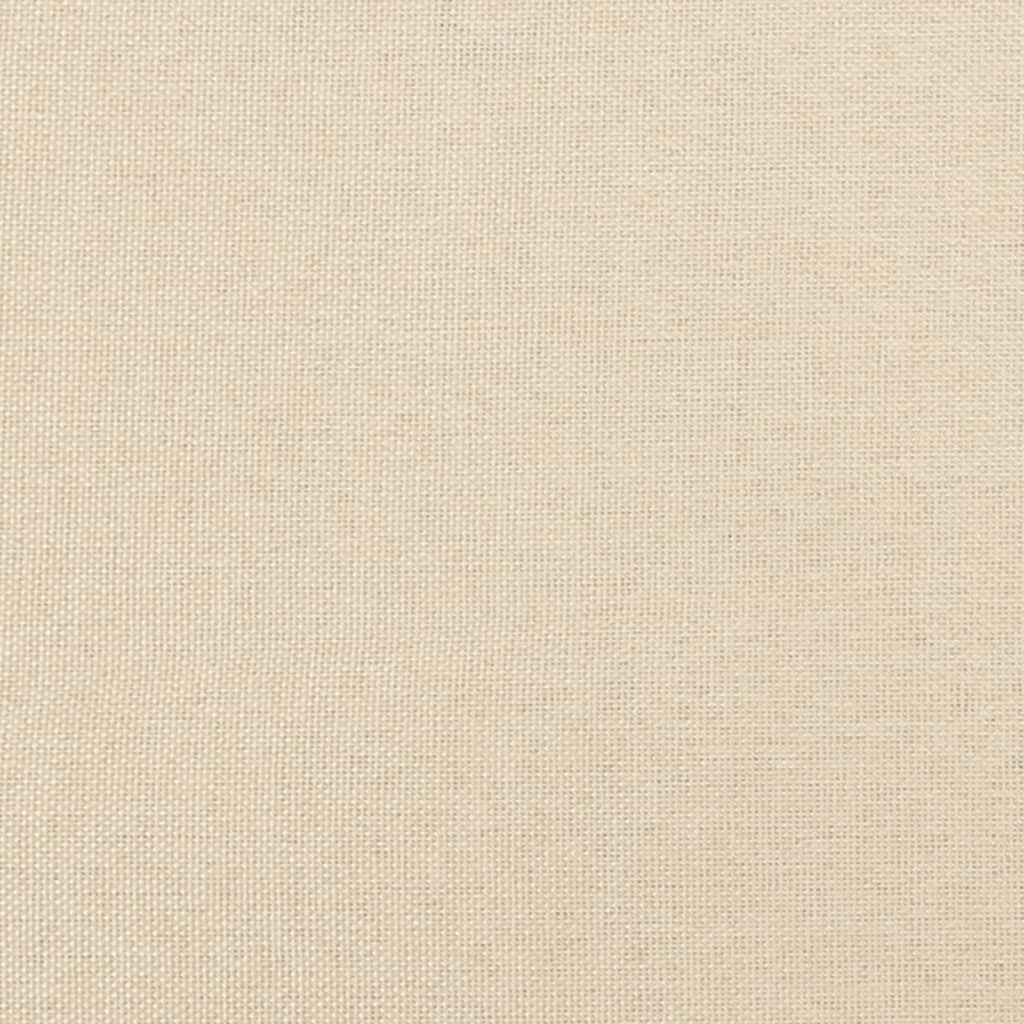 Testiera ad Orecchio Crema 183x23x78/88 cm in Tessuto | homemem39