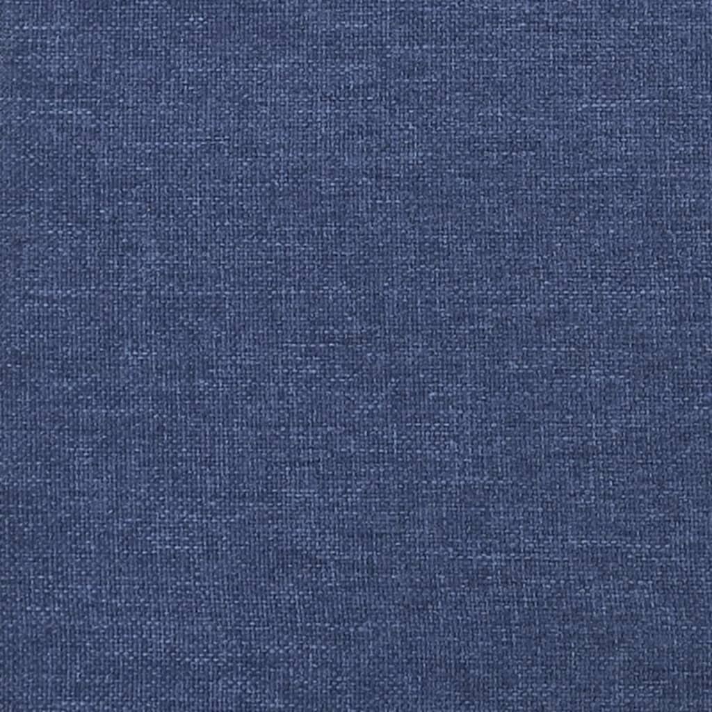Testiera ad Orecchio Blu 183x23x78/88 cm in Tessuto | homemem39