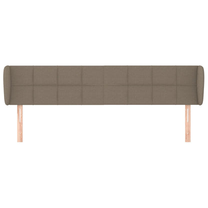 Testiera ad Orecchio Tortora 203x23x78/88 cm in Tessuto | homemem39