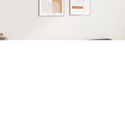 Testiera ad Orecchio Grigio 203x23x78/88 cm in Similpelle