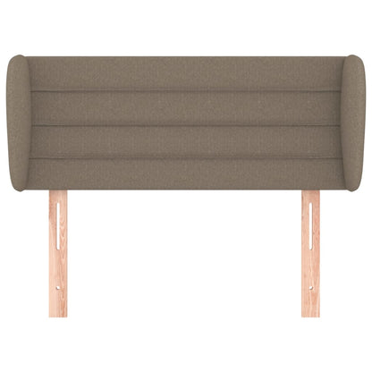 Testiera ad Orecchio Tortora 83 x 23 x 78/88 cm in Tessuto - homemem39