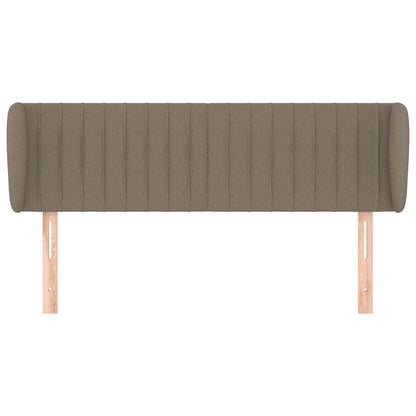 Testiera ad Orecchio Tortora 147x23x78/88 cm in Tessuto - homemem39