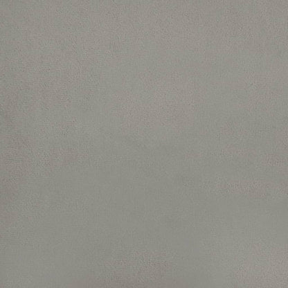 Testiera ad Orecchio Grigio Chiaro 163x23x78/88 cm in Velluto | homemem39