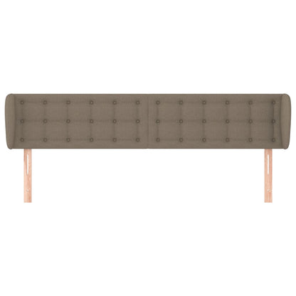 Testiera ad Orecchio Tortora 203x23x78/88 cm in Tessuto | homemem39
