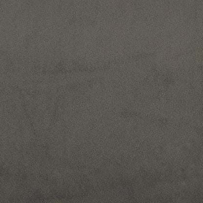 Testiera ad Orecchio Grigio Scuro 203x23x78/88 cm in Velluto | homemem39