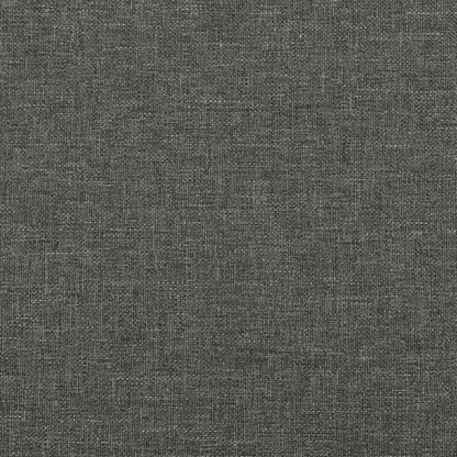 Testiera ad Orecchio Grigio Scuro 83x23x118/128 cm in Tessuto | homemem39