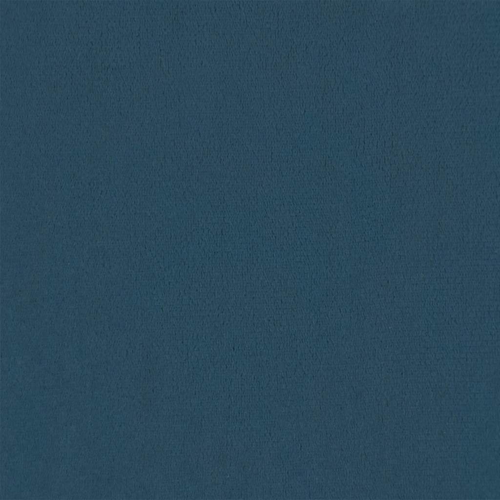 Testiera ad Orecchio Blu Scuro 163x23x118/128 cm in Velluto | homemem39