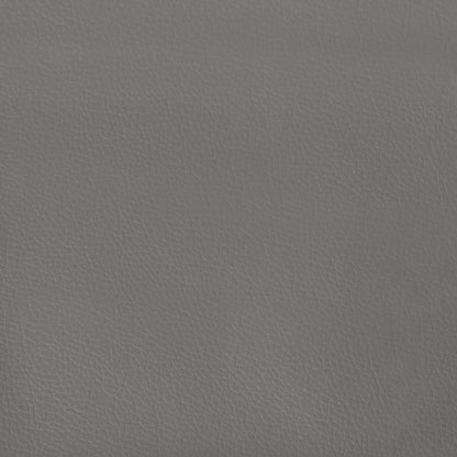 Testiera ad Orecchio Grigio 203x23x118/128cm in Similpelle | homemem39