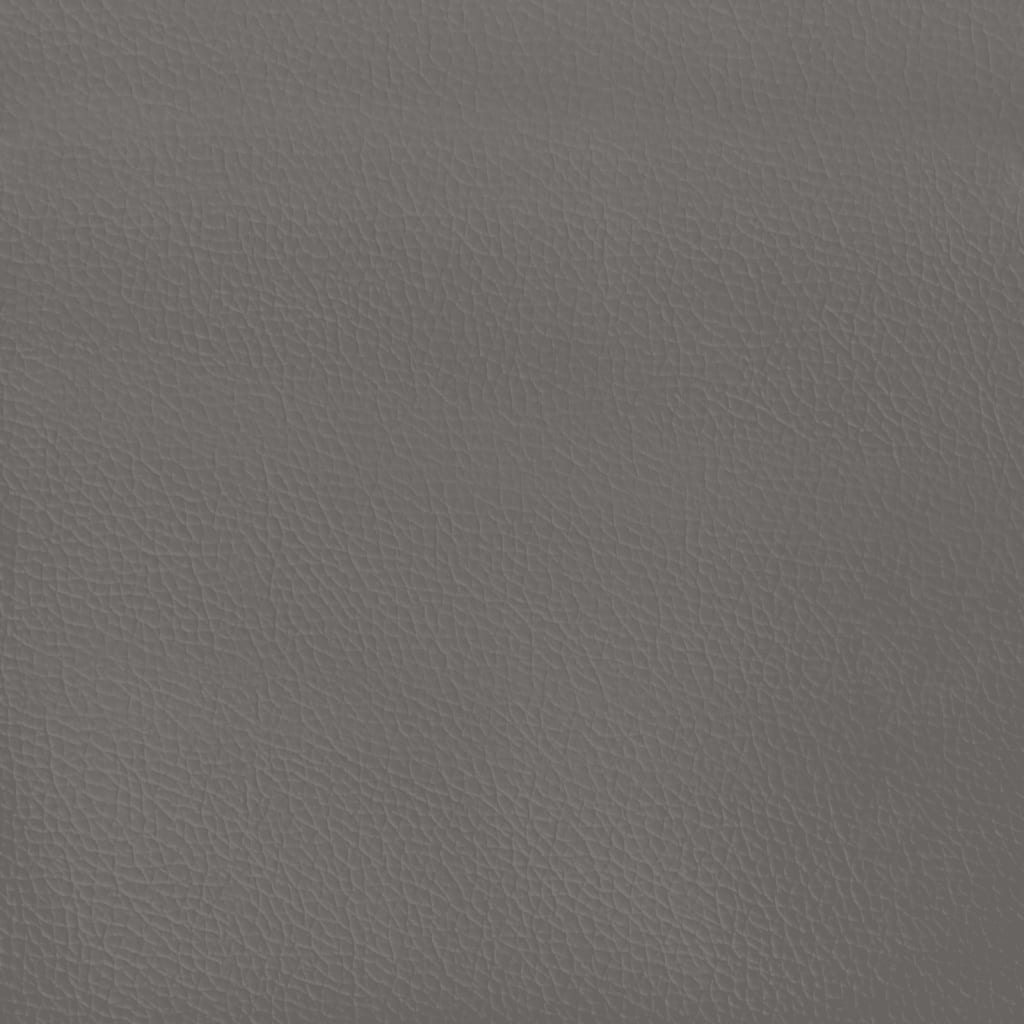 Testiera ad Orecchio Grigio 147x16x78/88 cm in Similpelle - homemem39