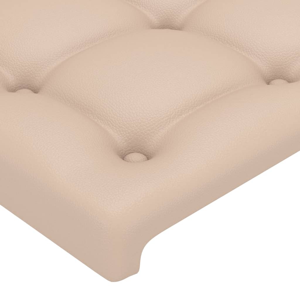 Testiera ad Orecchio Cappuccino 83x16x118/128 cm in Similpelle | homemem39