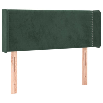 Testiera a LED Verde scuro 93x16x78/88 cm in Velluto - homemem39