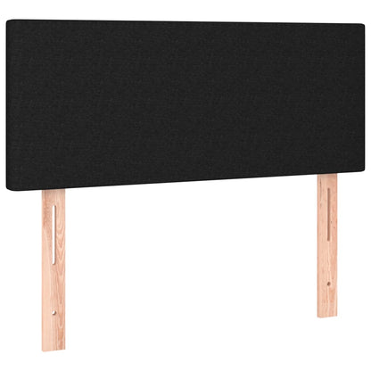 Giroletto a Molle con Materasso Nero 80x200 cm inTessuto | homemem39