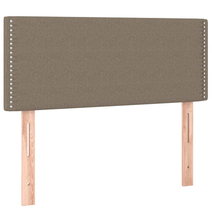 Giroletto a Molle con Materasso Tortora 90x190 cm in Tessuto | homemem39