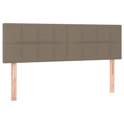 Giroletto a Molle con Materasso Tortora 140x190 cm in Tessuto | homemem39