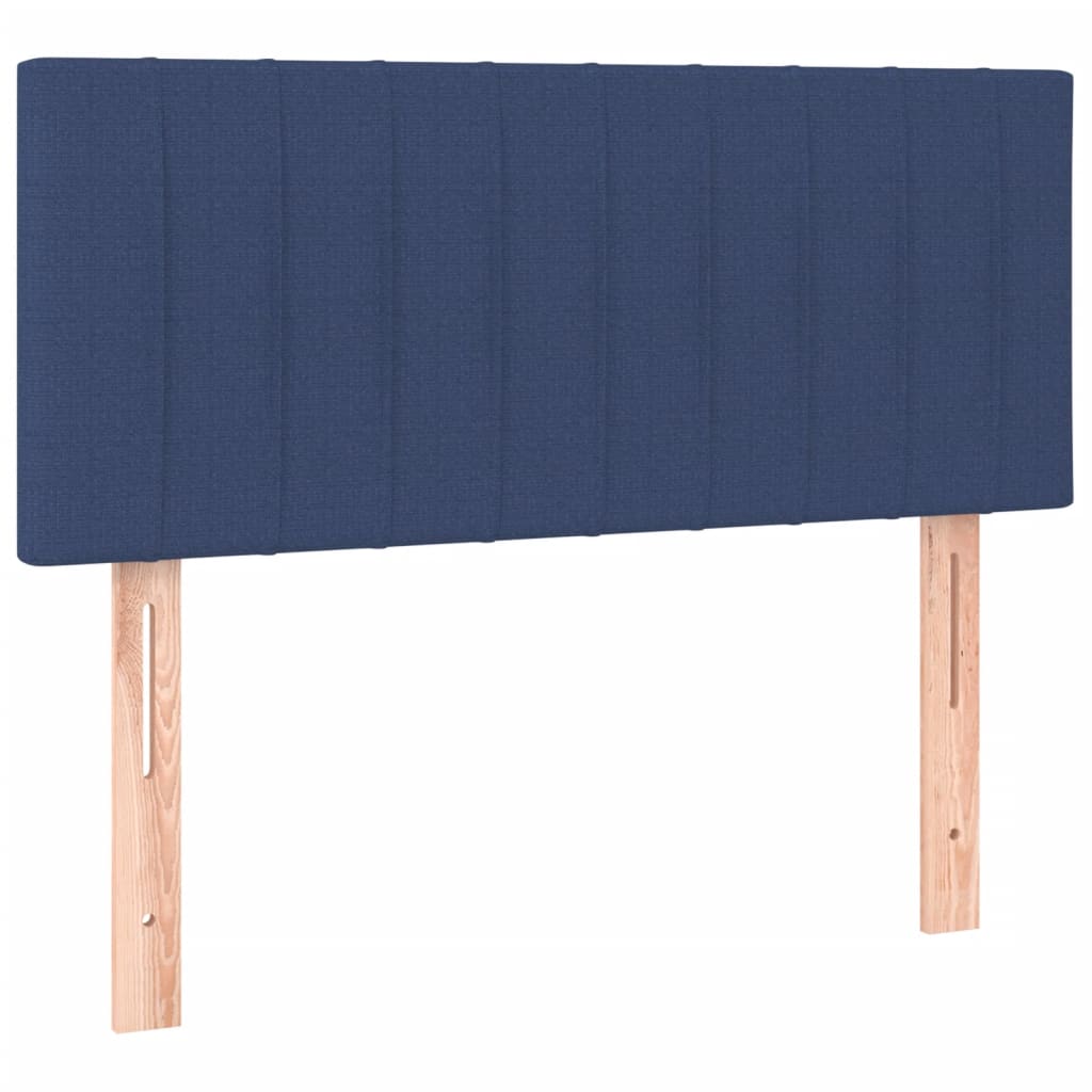 Giroletto a Molle con Materasso Blu 80x200 cm inTessuto | homemem39