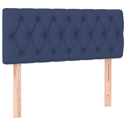 Giroletto a Molle con Materasso Blu 100x200 cm in Tessuto