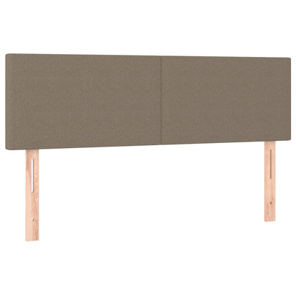 Giroletto a Molle con Materasso Tortora 140x190 cm in Tessuto | homemem39