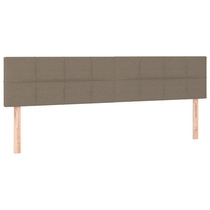 Giroletto a Molle con Materasso Tortora 180x200 cm in Tessuto | homemem39