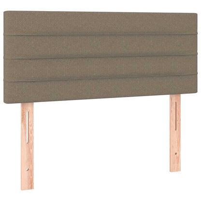 Giroletto a Molle con Materasso Tortora 90x200 cm inTessuto