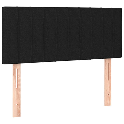 Giroletto a Molle con Materasso Nero 80x200 cm inTessuto | homemem39
