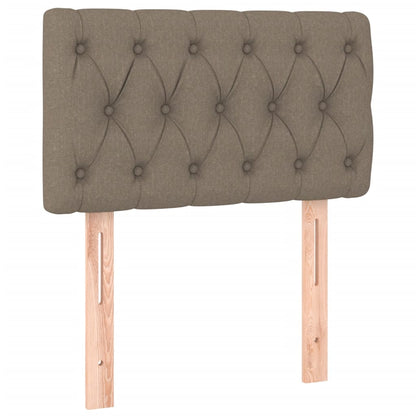 Giroletto a Molle con Materasso Tortora 80x200 cm inTessuto | homemem39