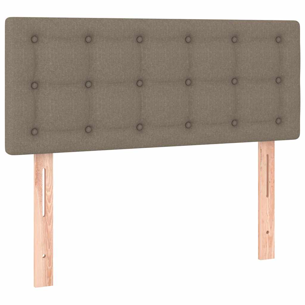 Giroletto a Molle con Materasso Tortora 80x200 cm inTessuto | homemem39