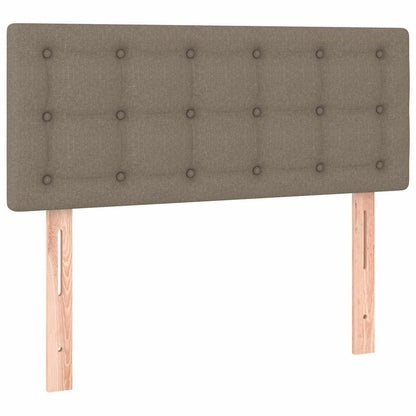 Giroletto a Molle con Materasso Tortora 80x200 cm inTessuto | homemem39